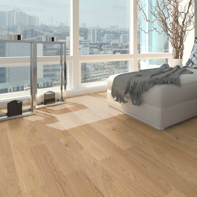 Engineered oak floor